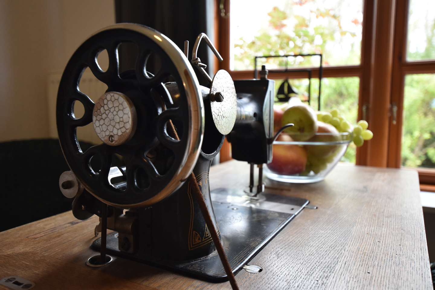 Appartement I - Sitzecke Villa Seeheim - Appartement I - Sitzecke mit Nähtisch