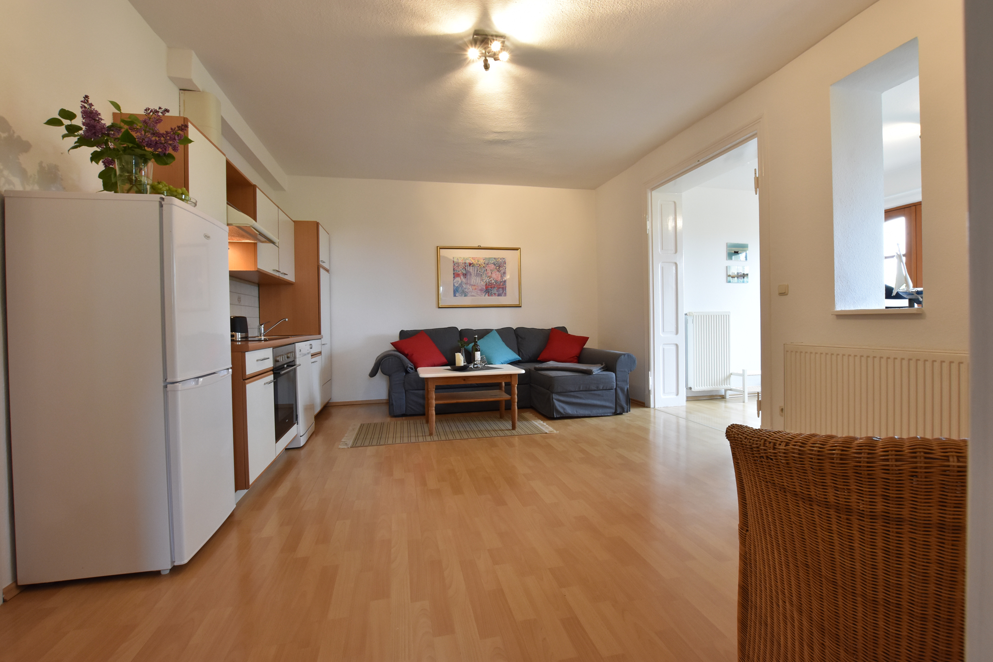 Villa Seeheim - Appartement II - Wohnbereich