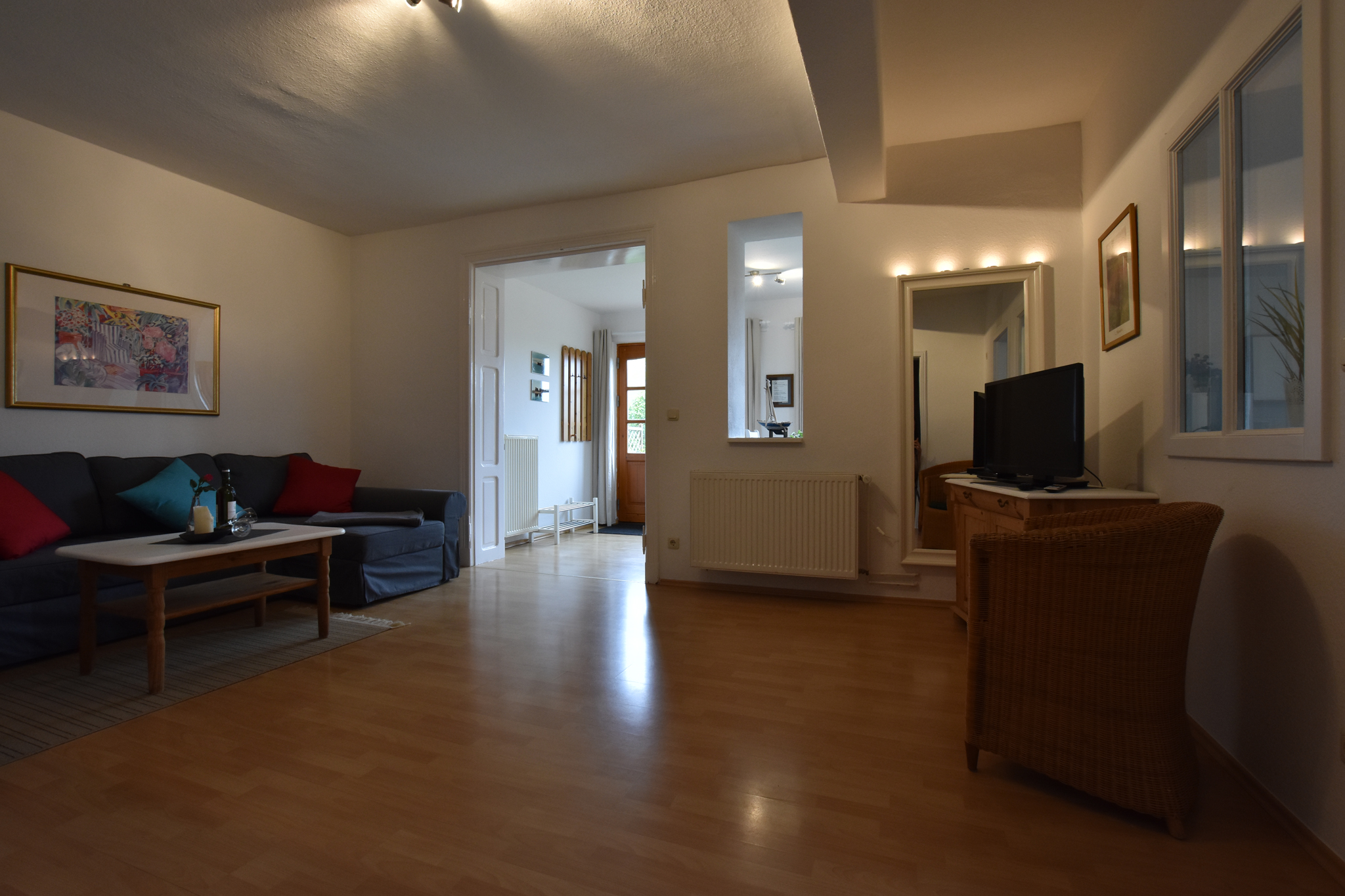 Villa Seeheim - Appartement II - Wohnbereich