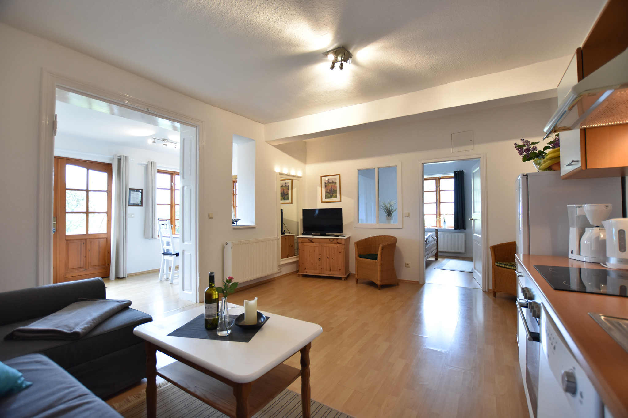 Villa Seeheim - Appartement II - Wohnbereich