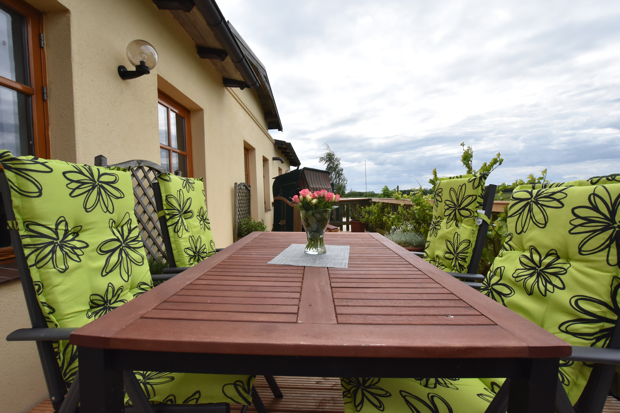 Appartement III - großer Balkon mit Strandkorb Villa Seeheim - Appartement III - großer Balkon mit Strandkorb