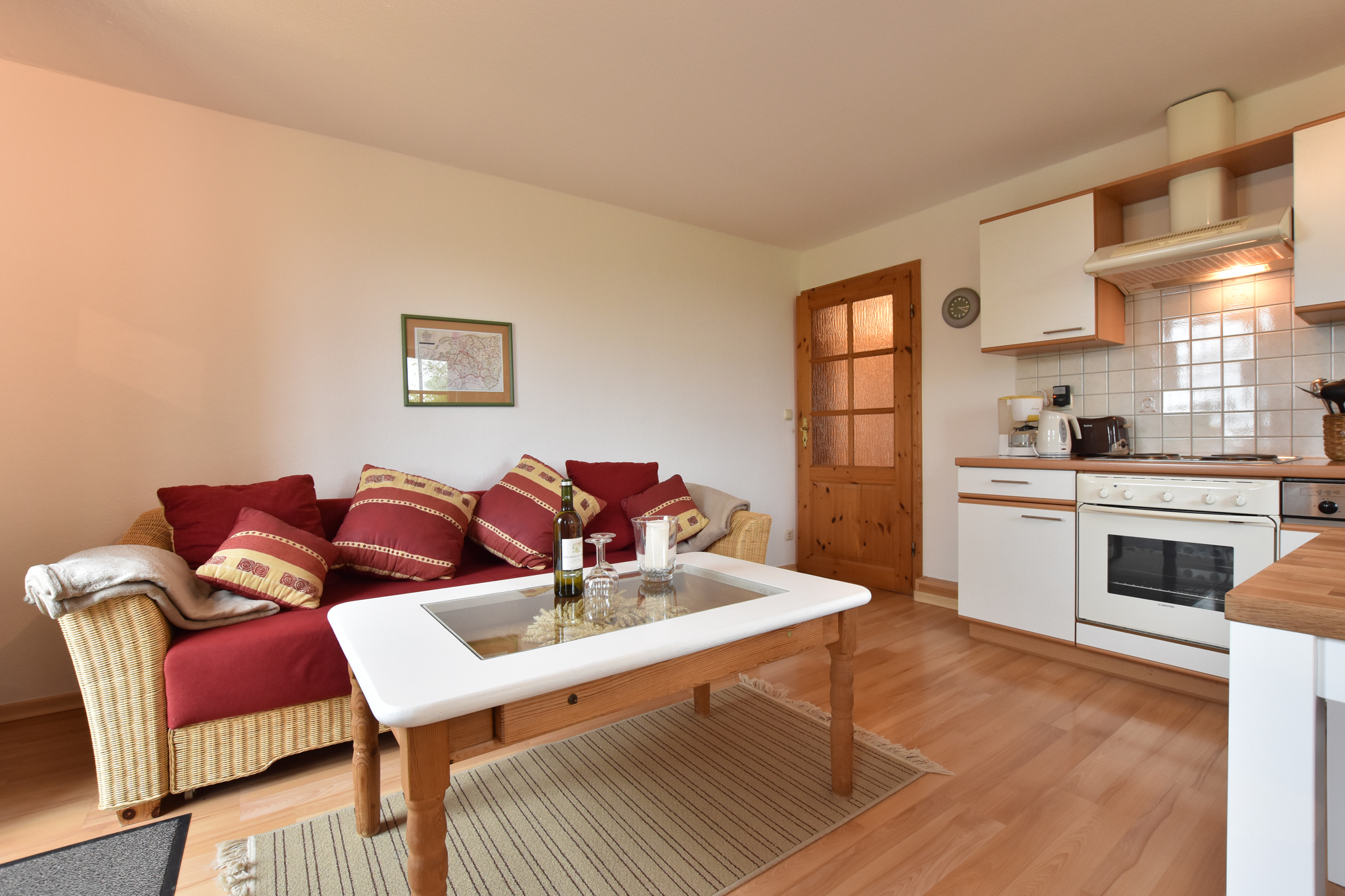 Villa Seeheim - Appartement IV - Wohnbereich